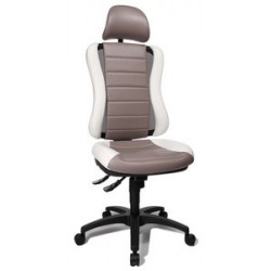 Topstar fauteuil de bureau "head point rs", noir / vert