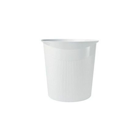 Han corbeille à papier loop, 13 litres, rond, blanc