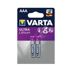Varta pile au lithium "ultra lithium", micro (aaa)