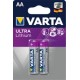 Varta pile au lithium "ultra lithium", mignon (aa), 2 piles