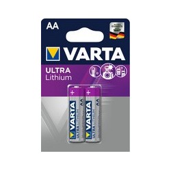 Varta pile au lithium "ultra lithium", mignon (aa), 2 piles