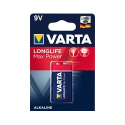 Varta pile alcaline "longlife max power", 9v