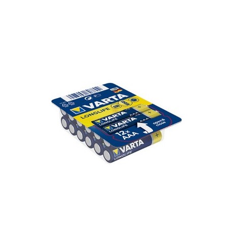 Varta pile alcaline "longlife" big box, micro (aaa)