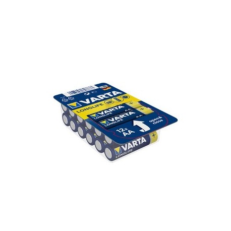 Varta pile alcaline "longlife" big box, mignon (aa)