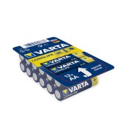 Varta pile alcaline "longlife" big box, mignon (aa)