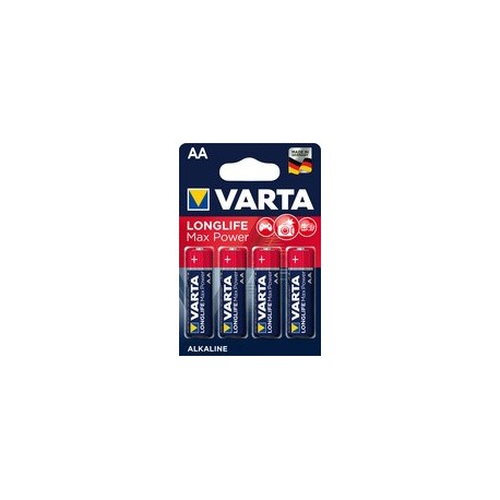 Varta pile alcaline "longlife max power", mignon, (aa)