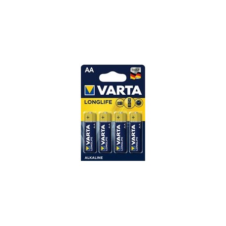Varta pile alcaline "longlife", mignon (aa/lr6)
