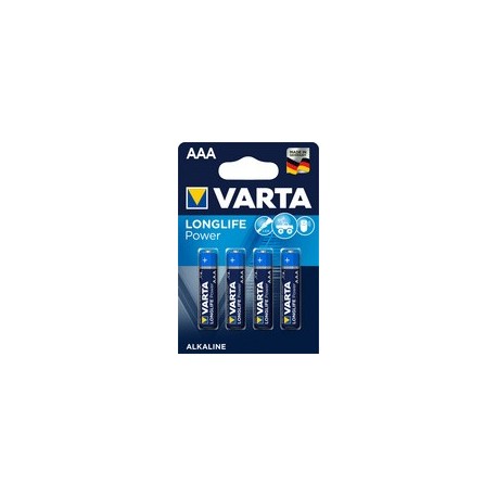 Varta pile alcaline "longlife power", micro (aaa/lr3)