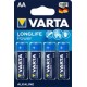 Varta pile alcaline "high energy", mignon (aa/lr6)
