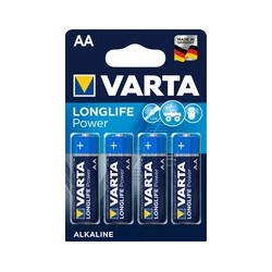 Varta pile alcaline "high energy", mignon (aa/lr6)