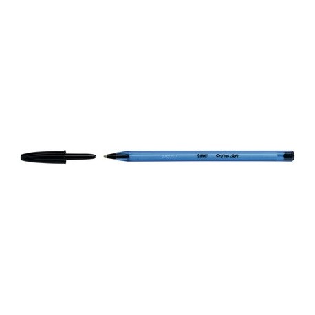 Bic stylo à bille cristal soft, couleur d'encre: bleu