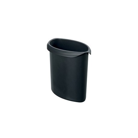 Han insert pour corbeille à papier moon, 6 litres, noir