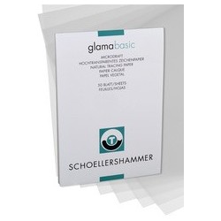 SchÖllershammer bloc papier calque, a4, 80 g/m2