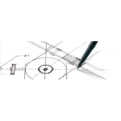 Canson bloc bristol, a3, 250 g/m2, blanc