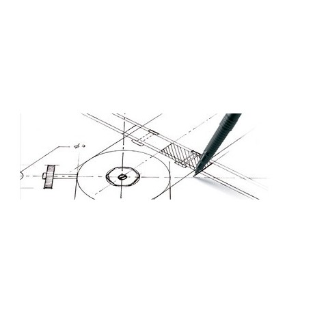 Canson bloc bristol, a3, 250 g/m2, blanc
