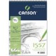 Canson bloc papier à dessin 1557, a4, 120 g/m2, 50 feuilles