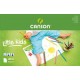 Canson bloc coloriage, a4, 90 g/m2, 30 feuilles