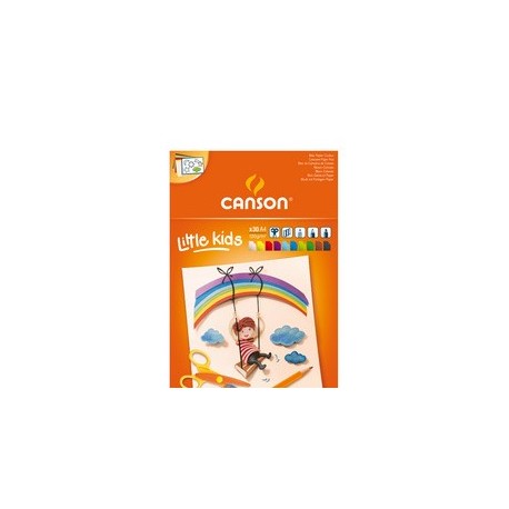 Canson bloc papier couleur, a4, 120 g/m2, 30 feuilles