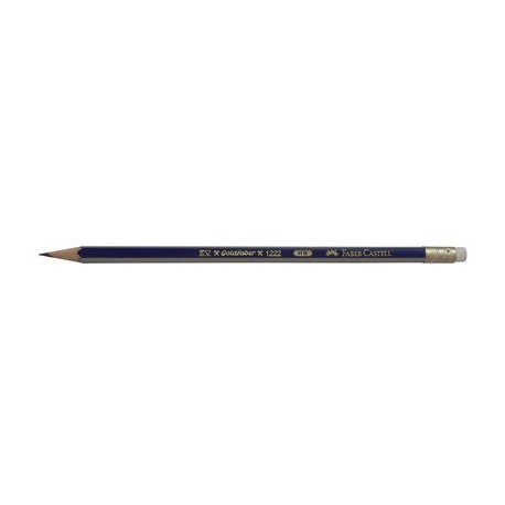 Faber-castell crayon graphite goldfaber, hexagonal, degré de