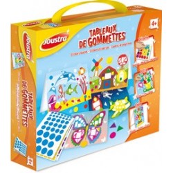 Joustra tableaux de gommettes sticker boards, 33 pièces