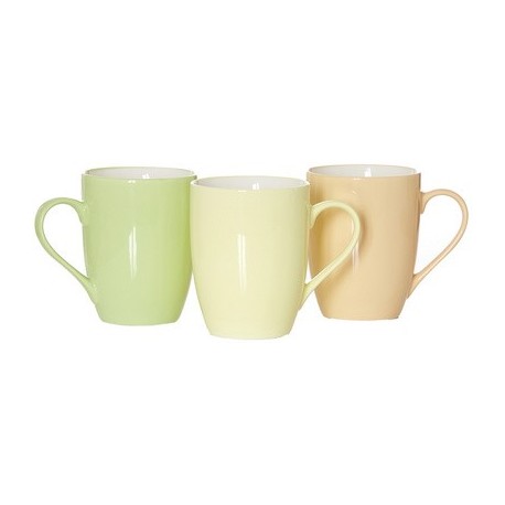 Ritzenhoff & breker mug "pia", 350 ml, porcelaine (LOT DE 6)