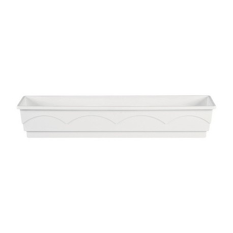 Emsa bac à fleurs aqua comfort lago, (l)750 mm, blanc