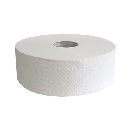 Fripa papier hygiénique grand rouleau, 2 couches, blanc (LOT DE 6)