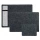 Sigel tapis de souris "casualstyle", en feutre, anthracite