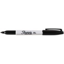 Sharpie marqueur permanent fine, rouge