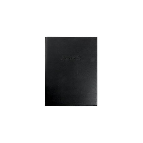 Exacompta agenda de bureau "journal 29/1", 2021, noir