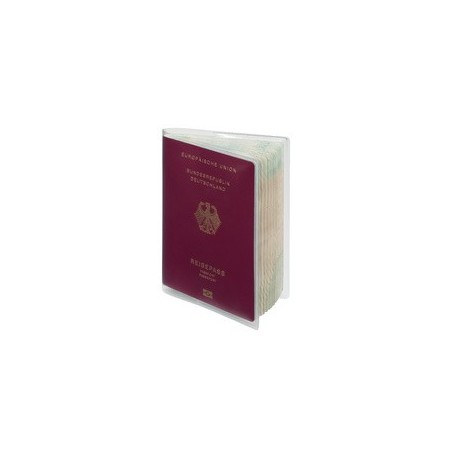 Durable pochette double pour passeport, format: 189 x 129 mm