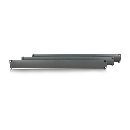 Apranet plaque aveugle 19" 1 u, plastique, ral7016