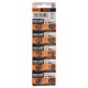 Maxell pile bouton alcaline, lr43, blister de 10