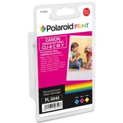 Polaroid multipack encre rm-pl-5040-00 remplace canon cli-8c