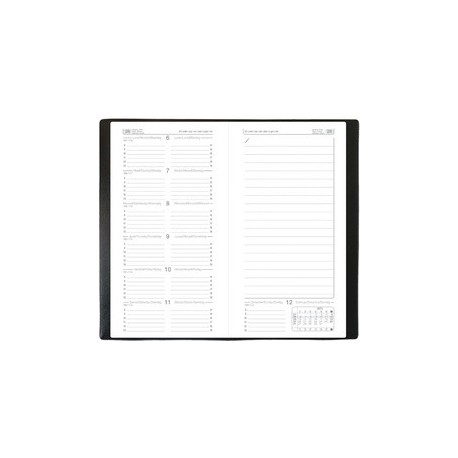 Quo vadis agenda classique exdi "notexdi", 2021, 88 x 170 mm