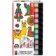 Marabu kids window color "lama", set, 10 x 25 ml