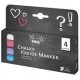 Kreul marqueurs craie chalky, medium, kit de 4