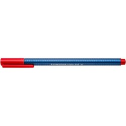 Staedtler stylo à bille triplus ball 437 m, rouge