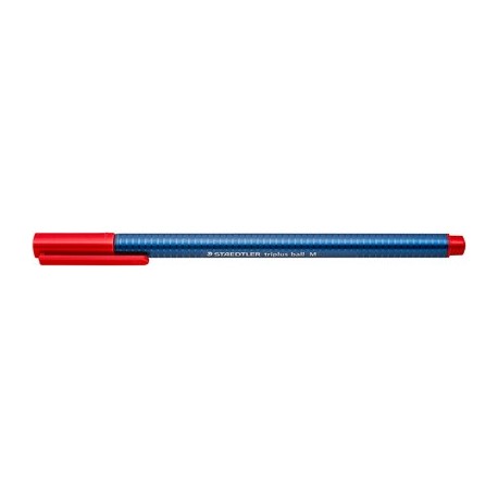 Staedtler stylo à bille triplus ball 437 m, rouge