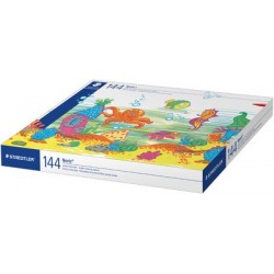 Staedtler feutre de coloriage noris jumbo, boîte de 144