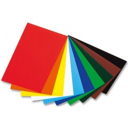 Folia papier brillant, (l)350 x (l)500 mm, assorti