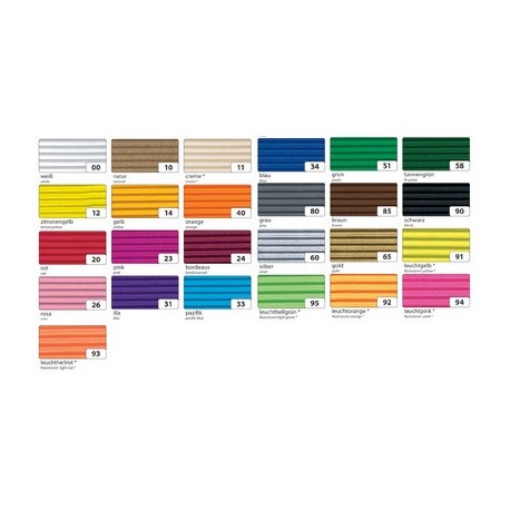 Folia carton ondulé, (l)500 x (h)700 mm, blanc (LOT DE 10)