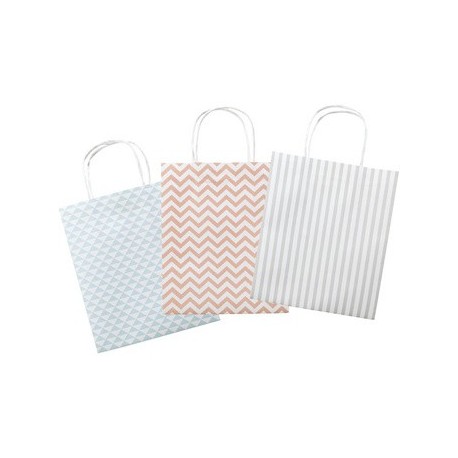 Folia sacs en papier basic, papier kraft, 180 x 80 x 210 mm
