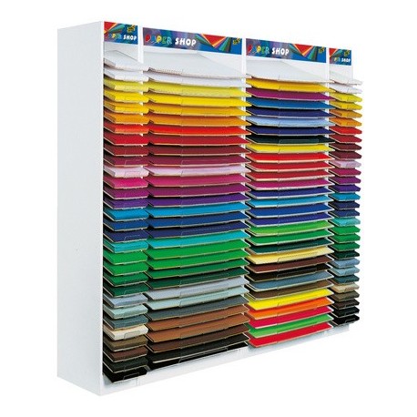 Folia présentoir en bois papershop, papiers de 500 x 700 mm