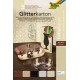 Folia carton à paillettes "oriental", 240 x 340 mm, 300 g/m2