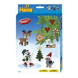 Hama perles à repasser midi "noel", coffret cadeau