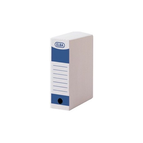 Elba boîtes d'archives, dos 120 mm, pour a4, blanc (LOT DE 100)