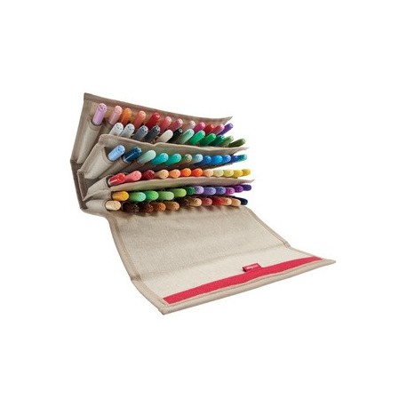 Transotype portefeuille "sensebag" pour 72 marqueurs, noir