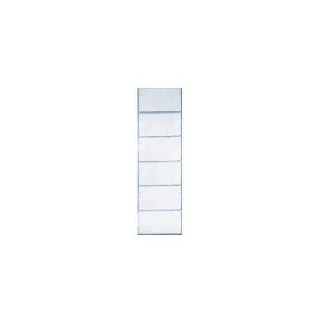 Leitz films protecteurs pour étiquette, transparent,