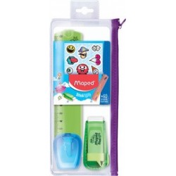 Maped trousse stick'art, équipé, transparente